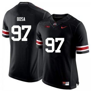 NCAA Ohio State Buckeyes Men's #97 Joey Bosa Black Nike Football College Jersey POY4745ZM
